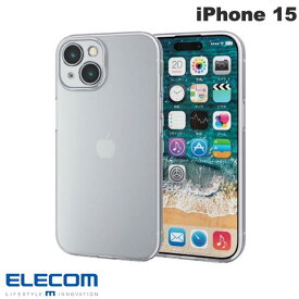[ネコポス送料無料] ELECOM エレコム iPhone 15 ソフトケース 極限 クリア # PM-A23AUCTKCR エレコム (スマホケース・カバー) 透明