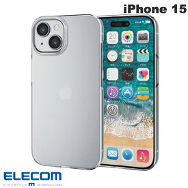 [ネコポス送料無料] ELECOM エレコム iPhone 15 ハードケース 極 クリア # PM-A23APVKCR エレコム (スマホケース・カバー) 透明
