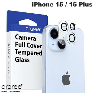 araree iPhone 15 / 15 Plus �J������p�����K���X�t�B���� C-SUB CORE �N���A # AR25422i15 �A�����[ (�J���������Y�v���e�N�^�[) ����
