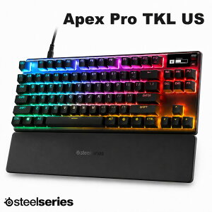 SteelSeries Apex Pro TKL US (2023) �p��z�� 84�L�[ �L�� �e���L�[���X���J�j�J���Q�[�~���O�L�[�{�[�h APC�@�\ OmniPoint 2.0 �X�C�b�` # 64856J �X�e�B�[���V���[�Y US�z�� snl26