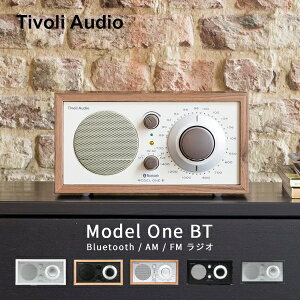 Tivoli Audio Model One BT Bluetooth 5.0 ���C�����X AM/FM ���W�I�E�X�s�[�J�[ �`�{���I�[�f�B�I ������ ������� ���g�� �ؐ� M1BT �E�H�[���i�b�g �x�[�W�� �`�F���[ �V���o�[ �u���b�N �I�[�N �z���C�g