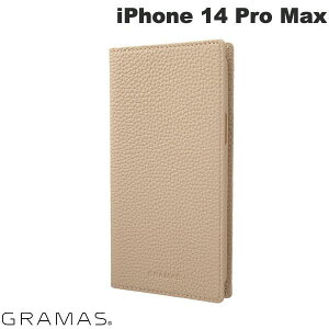 �y�݌Ɍ���z GRAMAS iPhone 14 Pro Max G-FOLIO MagSafe�Ή� �V�������P���J�[�t���U�[ �t�H���I�P�[�X �{�v �O���[�W�� # GBCSC-IP22GRG �O���}�X (�X�}�z�P�[�X�E�J�o�[) �y�����K�[�� �V�������P���J�[�t