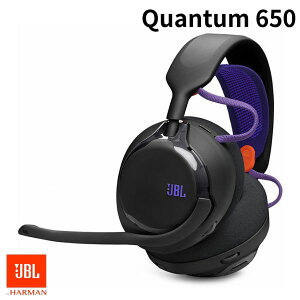 �m2��26�������n JBL Quantum 650 Wireless Bluetooth 5.3 ���C�����X�I�[�o�[�C���[�Q�[�~���O�w�b�h�Z�b�g �u���b�N # JBLQTUM650BLK �W�F�[�r�[�G�� (�w�b�h�Z�b�g RF���C�����X)