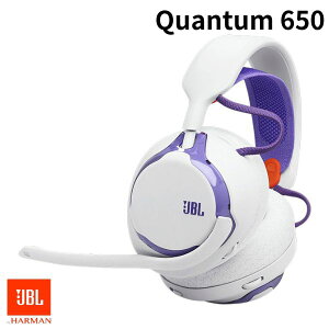 �m2��26�������n JBL Quantum 650 Wireless Bluetooth 5.3 ���C�����X�I�[�o�[�C���[�Q�[�~���O�w�b�h�Z�b�g �z���C�g # JBLQTUM650WHT �W�F�[�r�[�G�� (�w�b�h�Z�b�g RF���C�����X)