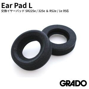 GRADO Ear Pad L �����C���[�p�b�h SR225e / 325e �� RS2e / 1e �Ή� # �O���h (�C���z���E�w�b�h�z���I�v�V����)