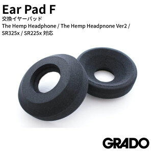 GRADO Ear Pad F �����p �����C���[�p�b�h The Hemp Headphone / The Hemp Headpnone Ver2 / SR325x / SR225x �Ή� # Ear Pad F �O���h (�C���z���E�w�b�h�z���I�v�V����)