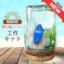 【工作キット】小さなビーチを体験！ ギフト　クリスマス　誕生日　プレゼント 海　小学生 親子 男の子 女の子 子供会 イベント ワークショップ