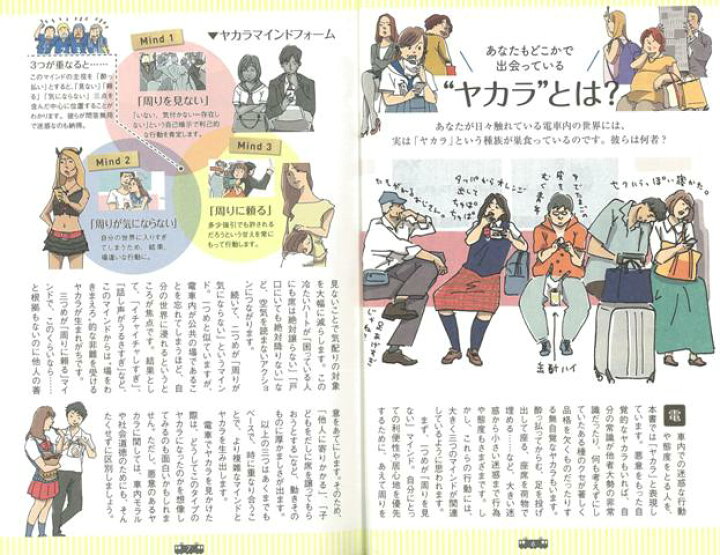 楽天市場 電車の中の迷惑なヤカラ図鑑 バーゲンブック 大崎 メグミ 東京書店 趣味 鉄道 マナー 図鑑 イラスト アジアンショップ楽天市場店