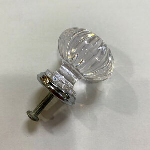 取っ手(パンプキン・クリア)ドアノブ つまみ 取っ手 引き出し DIY リホーム 新築 SM-3