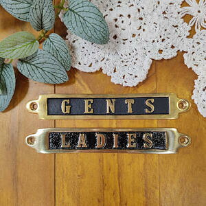 yzBrass sign "GENTS" "LADIES" ^J TCv[g TC hAv[g hATC j   X  Vbv JtF AeB[N GS559-326GE GS559-326LA
