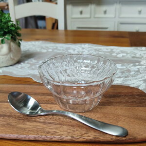 ヨーグルト(モール)ヨーグルトカップ アイスクリームグラス アイスグラス お皿 皿 ボウル ヨーグルト アイスクリーム デザート皿 アイス皿 小鉢 ガラス ガラス食器 ボブクラフト キトル