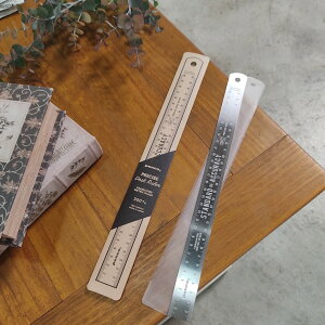FK038@XeX[[@Stainless Ruler@penco yR nC^Ch Vo[ silver XeX  { 30cm [[ x ϋv Gb`O H CO  PVC P[X t ^ ֗ 