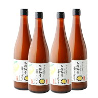 [要冷蔵]木頭ゆず一番しぼり720ml×4本（ゆず果汁）満天青空レストラン テレビ放映 黄金の村 柚子果汁100…