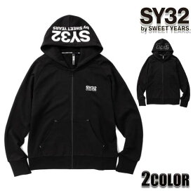 SY32 正規品 SY32 by SWEET YEARS パーカー メンズ 大きいサイズ TNS1703-2 トップス アウター sy32 by sweet years スウェット スイートイヤーズ エスワイ32 エスワイサーティトゥバイスィートイヤーズ