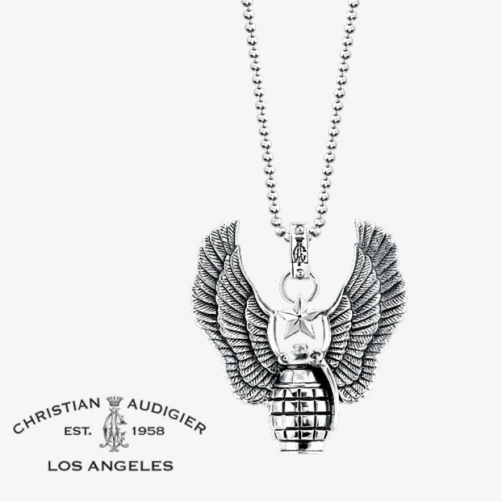 楽天市場】Christian Audigier クリスチャンオードジェー ネックレス 