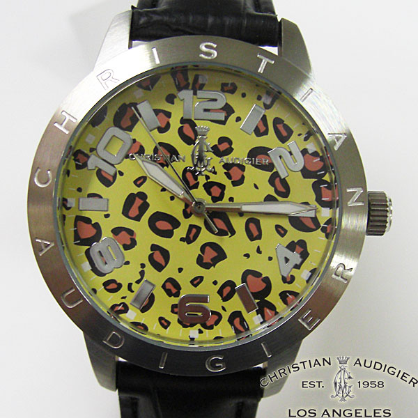 Christian Audigier 時計 クリスチャン オードジェー 腕時計 SWI-640 メンズ腕時計