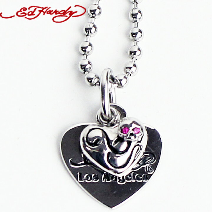 楽天市場】Ed Hardy ネックレス エドハーディー ペンダント HEART 