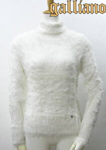 �y��20%OFF�N�[�|�����|�C���g5�{��10��9��01:59���z�A�E�g���b�g Galliano �K���A�[�m ���f�B�[�X �Z�[�^�[ Sweater �z���C�g YR7826 JohnGalliano �W�����K���A�[�m