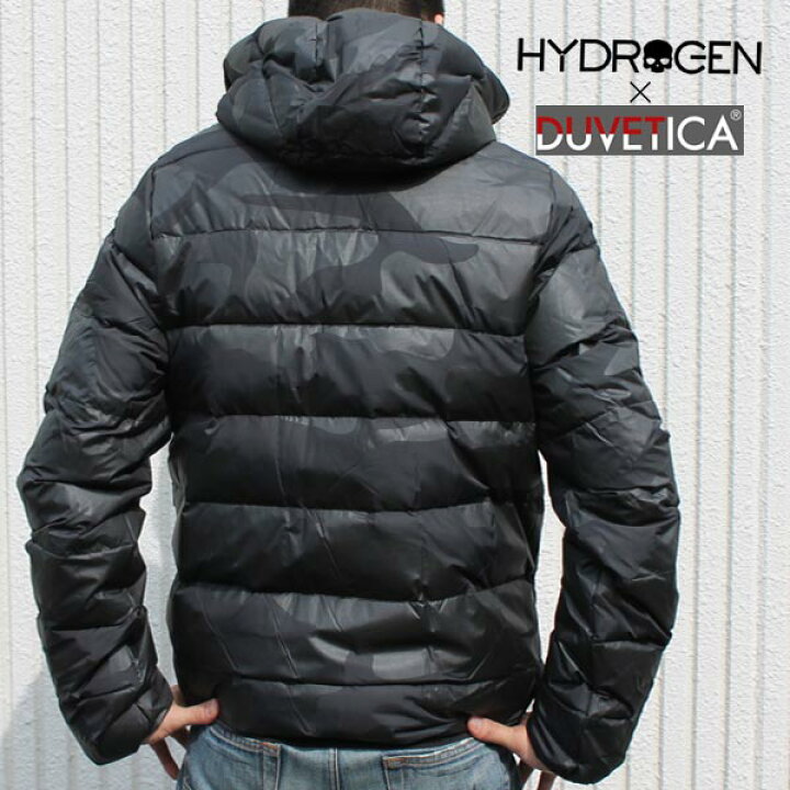 楽天市場】ハイドロゲン メンズ ダウンジャケット HYDROGEN ブラック 