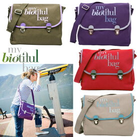 【★ポイント5倍★300円OFFクーポン★4月24日20：00～4月27日09：59迄】マイビューティフルバッグ my biotiful bag ショルダーバッグ キャンバス メッセンジャーバッグ