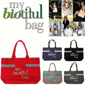 【★ポイント5倍★300円OFFクーポン★4月24日20：00～4月27日09：59迄】マイビューティフルバッグ my biotiful bag トートバッグ キャンバス