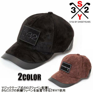 �y��MAX30��OFF�N�[�|����5��18��09:59���zsy32 SY32 by SWEET YEARS GOLF �S���t �L���b�v ���S CAP �X�q syg-23a100 �u���b�N �u���E�� �����Y �S���t �X�C�[�g�C���[�Y sy32 by sweet years �X�E�F�[�hx�t�F�C�N��