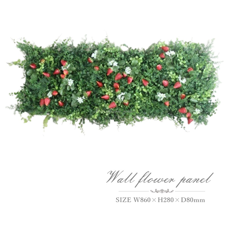 楽天市場】花壁 壁掛け クリスマス プレゼント ウォールデコ いちご 苺