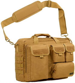 （サイバトロン）Seibertron 高品質防水900D多機能ショルダーバッグ MOLLE 軍事戦術バッグ トートメッセンジャーバッグ 14.1" pc laptop Computer Bag