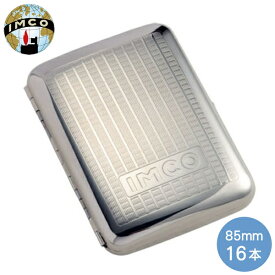 IMCO イムコ メタルシガレットケース 85mm 16本用 IMCCC1401A 煙草入れ 柘製作所 61501