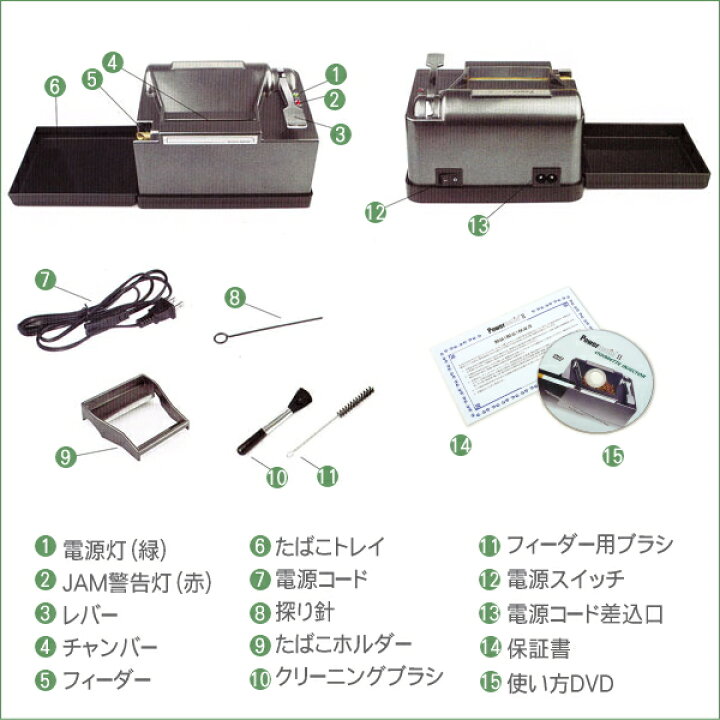 楽天市場】Powermatic2 パワーマチック2 卓上電動チューブマシーン 