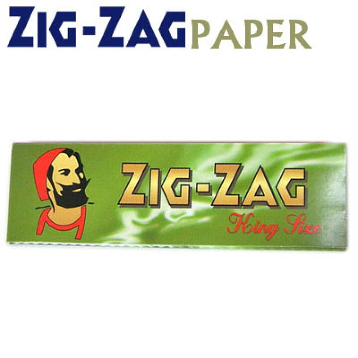 楽天市場】【完売】手巻きタバコ ペーパー ZIG-ZAG ジグザグ グリーン 