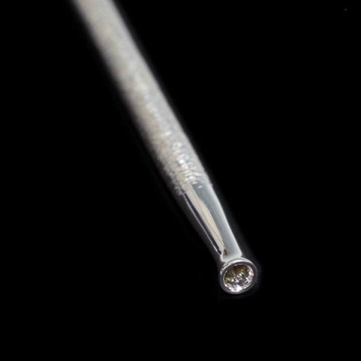 楽天市場】茂作煙管 蒼玉 純銀五寸延べ 槌目仕上げ 約155mm きせる 