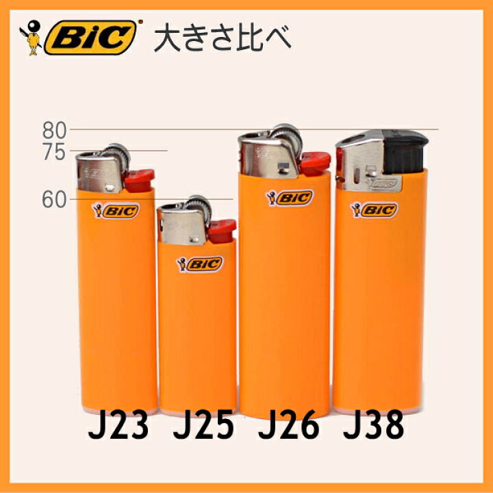 楽天市場】BIC ビック ライター J25 CR ミニ 10本セット CR対応 使い 
