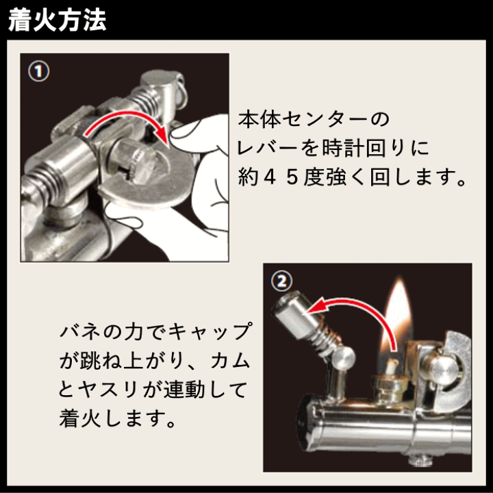 楽天市場】DUKE4 デューク4 サスペンション式 オイルライター 全3色