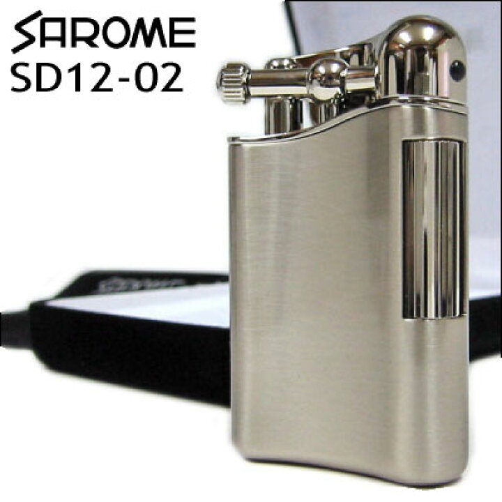 楽天市場】SAROME SD12-02 サロメローラーガスライター パラディウム 