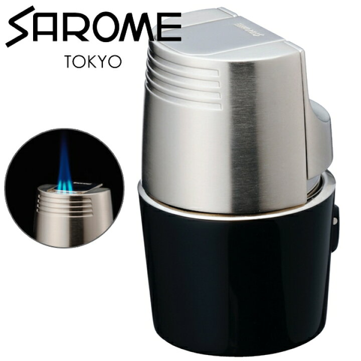 楽天市場】SAROME サロメ ターボライター T3BM1-01 葉巻用 ガス 