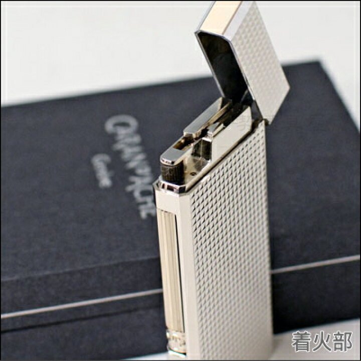 楽天市場 Caran D Ache カランダッシュ ライター Cd10 1008 ダイアシルバー ダイアモンドヘッド フリント ガスライター 喫煙具屋 Zippo Smokingtool Shop