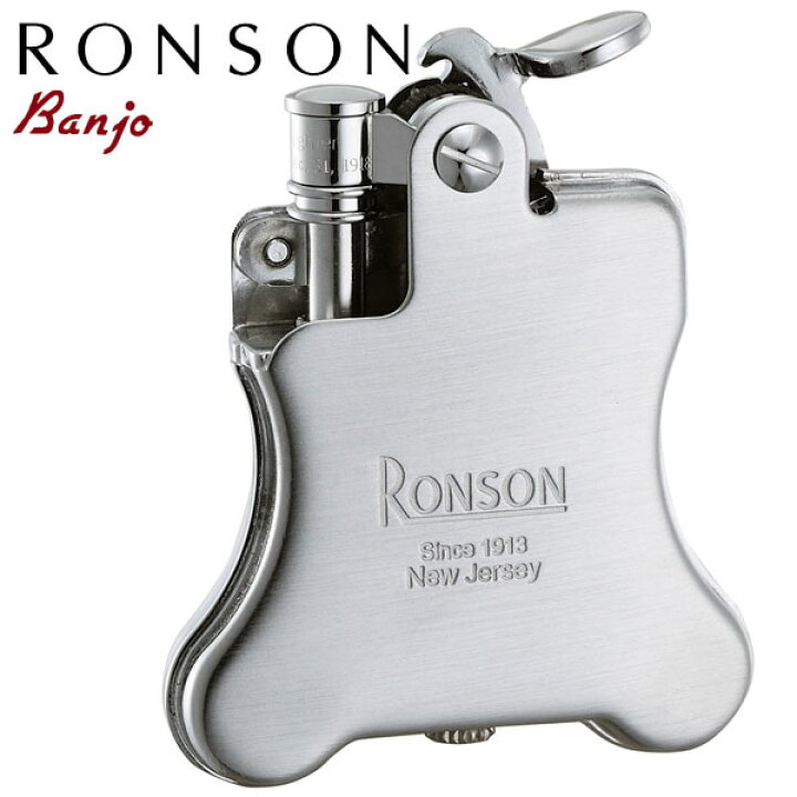 楽天市場 Ronson Banjo ロンソン バンジョー R01 1025 クロームサテン オイルライター 店長オススメ 喫煙具屋 Zippo Smokingtool Shop