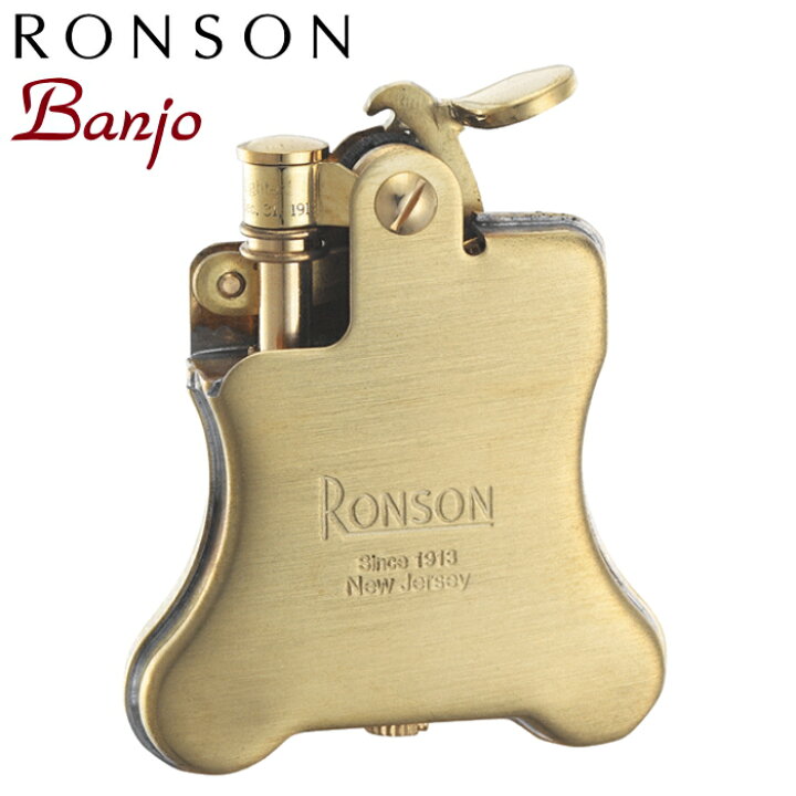 楽天市場】RONSON ロンソン ライター Banjo バンジョー R01-1041