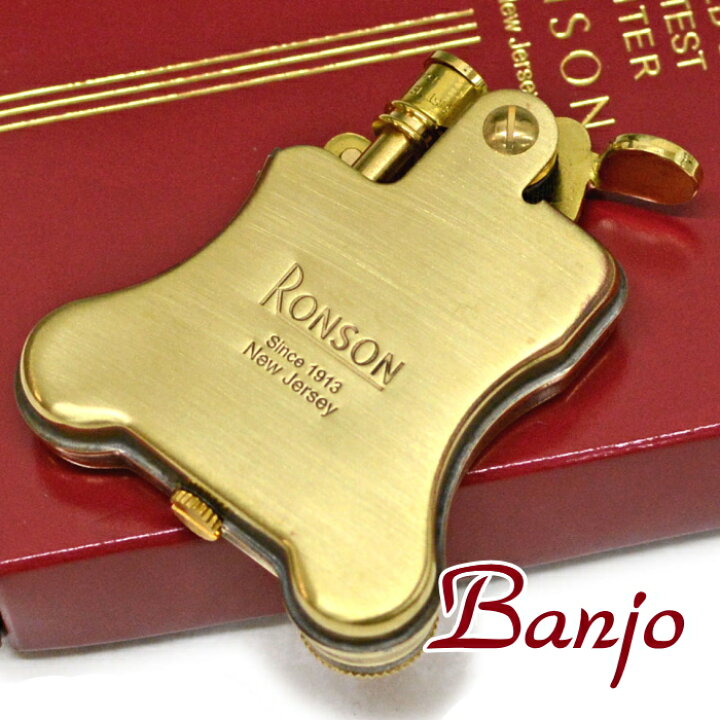 楽天市場】RONSON ロンソン ライター Banjo バンジョー R01-1041 