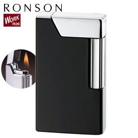 RONSON ロンソン ワーク26 R26-1021 ブラックラッカー オイルライター