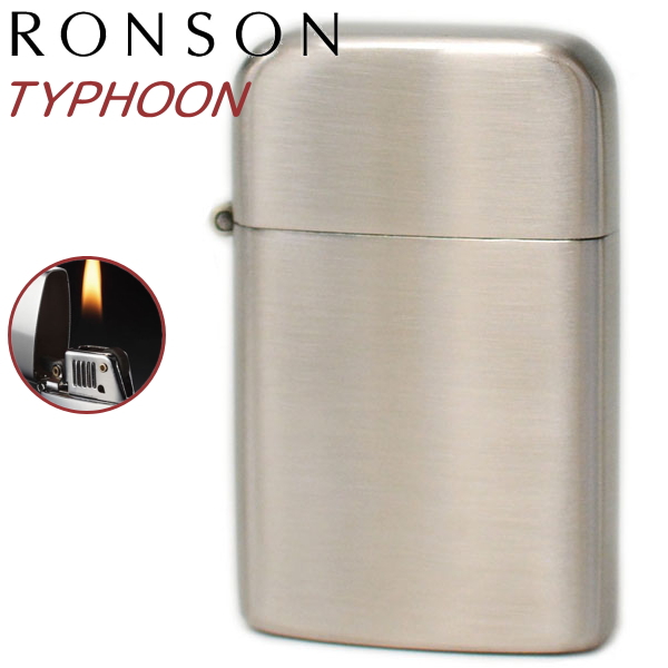 RONSON ロンソン タイフーン R30-1001 ニッケル古美 オイルライター | 喫煙具屋 Zippo Smokingtool Shop