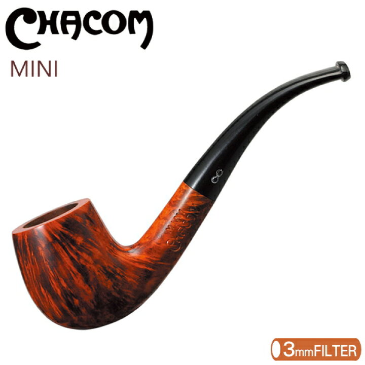 楽天市場】CHACOM シャコムパイプ ミニ 1283 ビリアードベント 3mm 