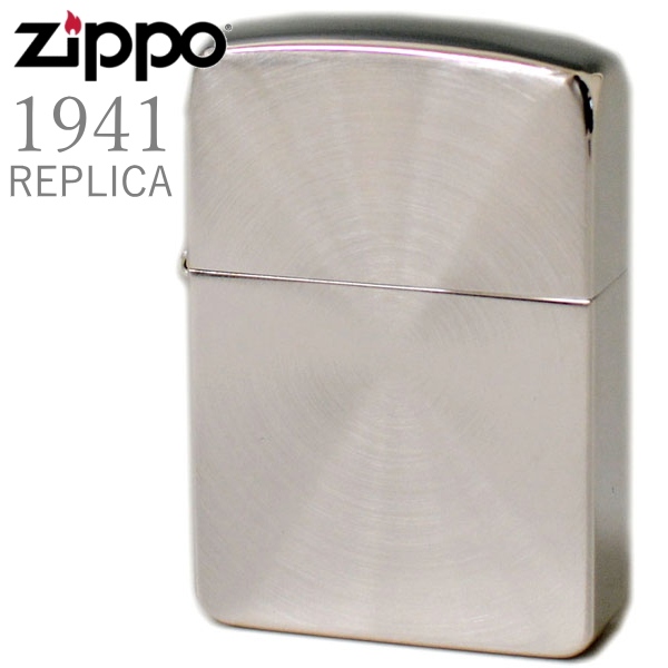 ZIPPO ジッポー 1941SPIN 1941 レプリカ スピン 復刻 銀色 ZIPPOライター シンプル メンズ ギフト | 喫煙具屋 Zippo  Smokingtool Shop