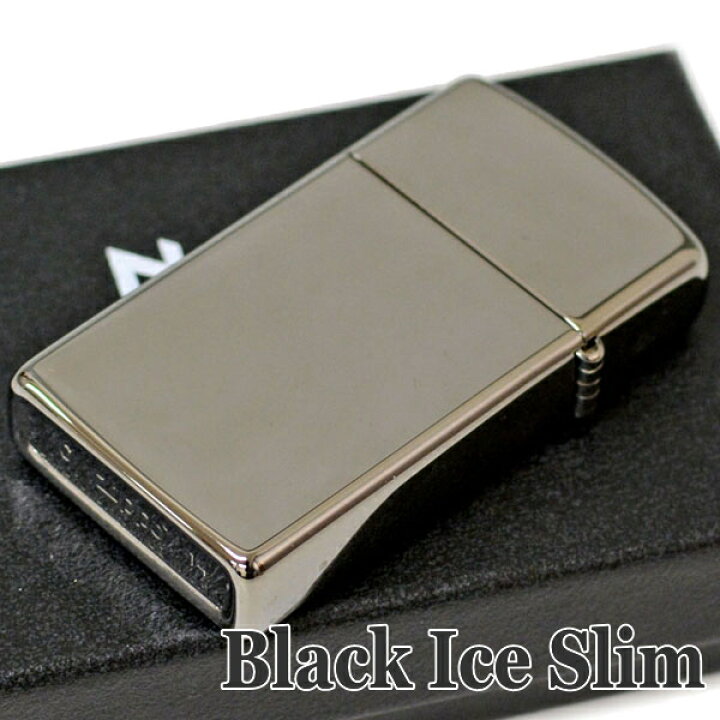 楽天市場】ZIPPO ジッポー スリム 20492 ブラックアイス スリム PVD 