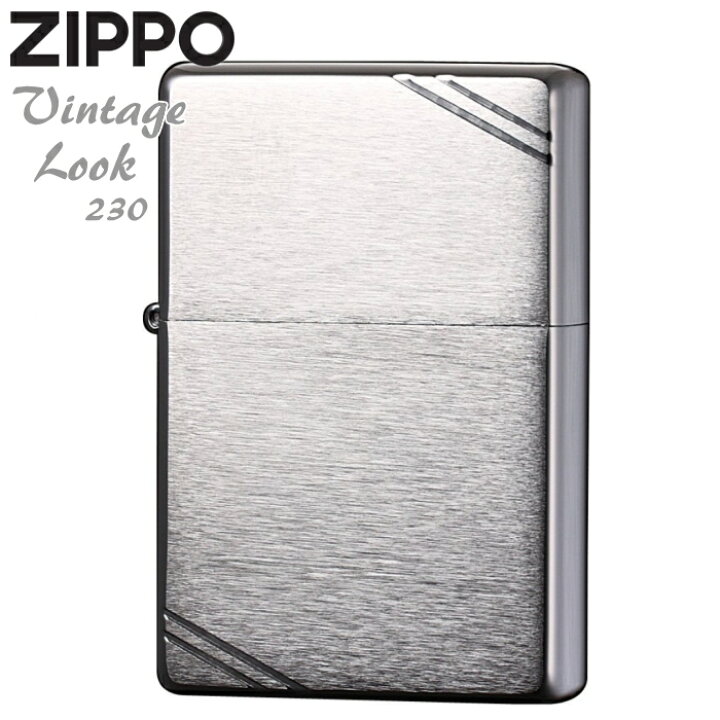 楽天市場】ZIPPO 230 フラットトップ // ダイアゴナルライン 