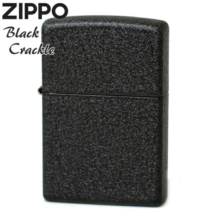 楽天市場】ZIPPO ブラッククラックル 236 Black Crackle ジッポー 