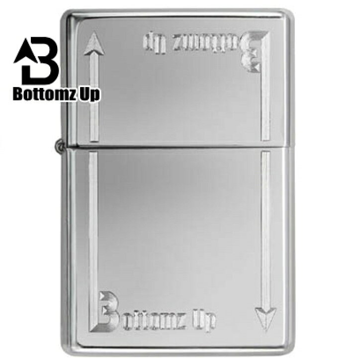 楽天市場】ZIPPO ジッポー 24383 Bottomz Up Logo ボトムズアップロゴ 