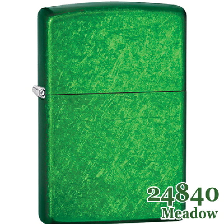 楽天市場】ZIPPO ジッポー 24840 Meadow メドウ グリーン キャンディ 