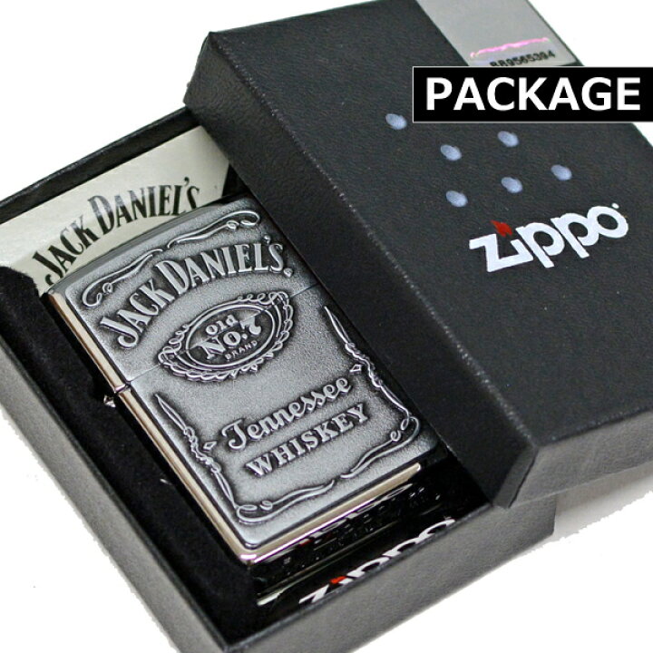 楽天市場】ZIPPO ジャックダニエル 250JD427 JACK DANIEL